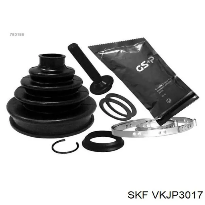 VKJP3017 SKF Пыльник шарнира привода