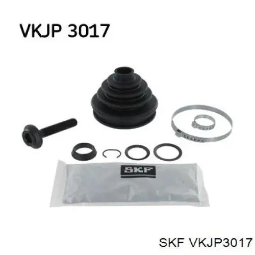 Fuelle, árbol de transmisión delantero exterior VKJP3017 SKF