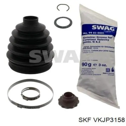 Чехол шруса SKF VKJP3158 цена, от 13.53 USD