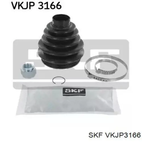 VKJP3166 SKF пыльник шруса передней полуоси наружный