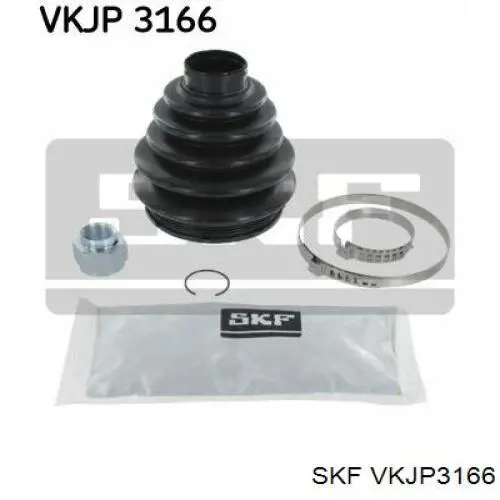 Fuelle, árbol de transmisión delantero exterior VKJP3166 SKF