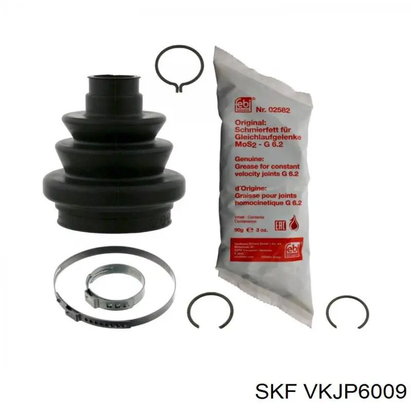 Купить VKJP6009 SKF Пыльник гранаты внутренний, передней полуоси