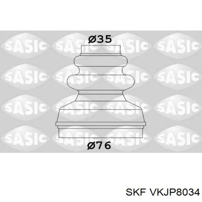 VKJP 8034 SKF пыльник шруса передней полуоси внутренний