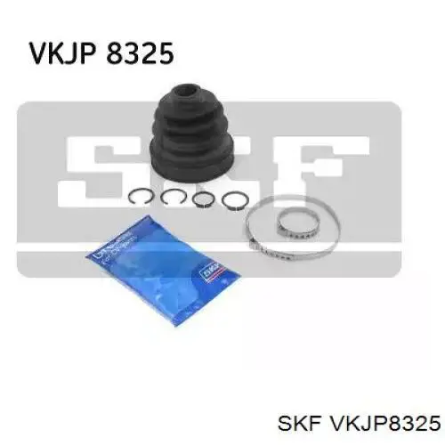 Fuelle, árbol de transmisión, Eje delantero interior VKJP8325 SKF