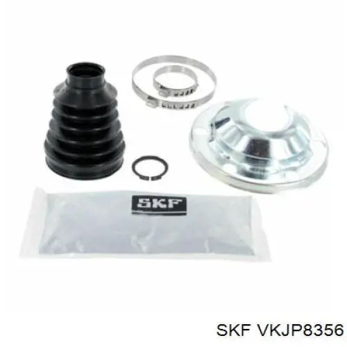 Fuelle, árbol de transmisión, Eje delantero interior VKJP8356 SKF