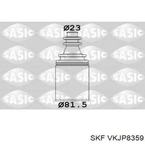 Пыльник шарнира угловых скоростей внутренний передний правый SKF VKJP8359 цена, от 17.37 USD