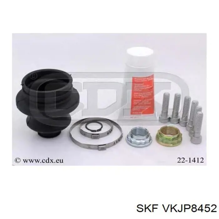 Пыльник ШРУСа задней полуоси внутренний VKJP8452 SKF