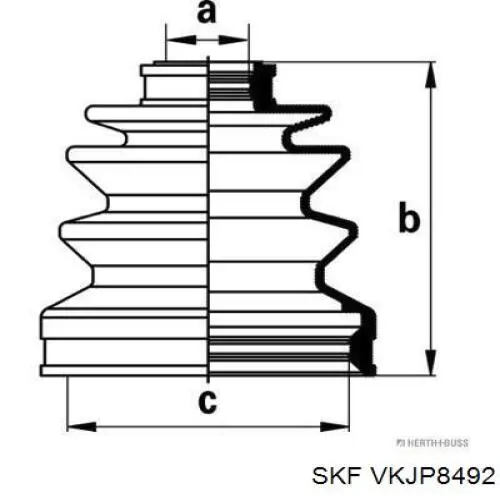 VKJP8492 SKF