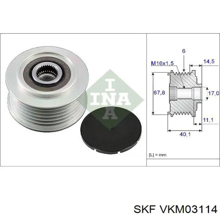 VKM03114 SKF