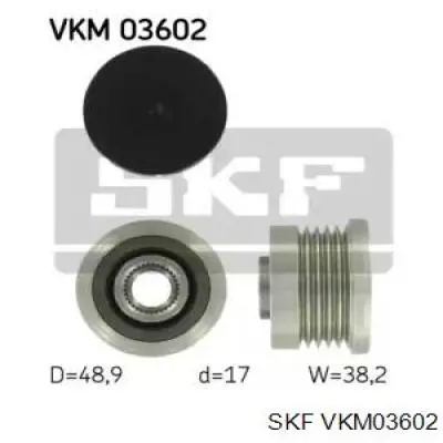 Poleas juego de piezas VKM03602 SKF