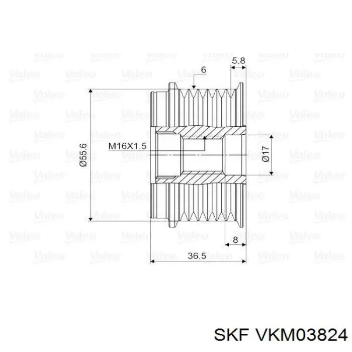 VKM03824 SKF