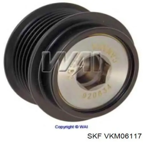 Шкив генератора VKM06117 SKF