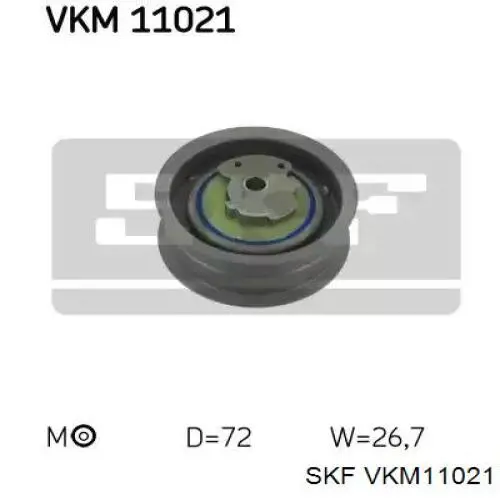 VKM11021 SKF ролик грм