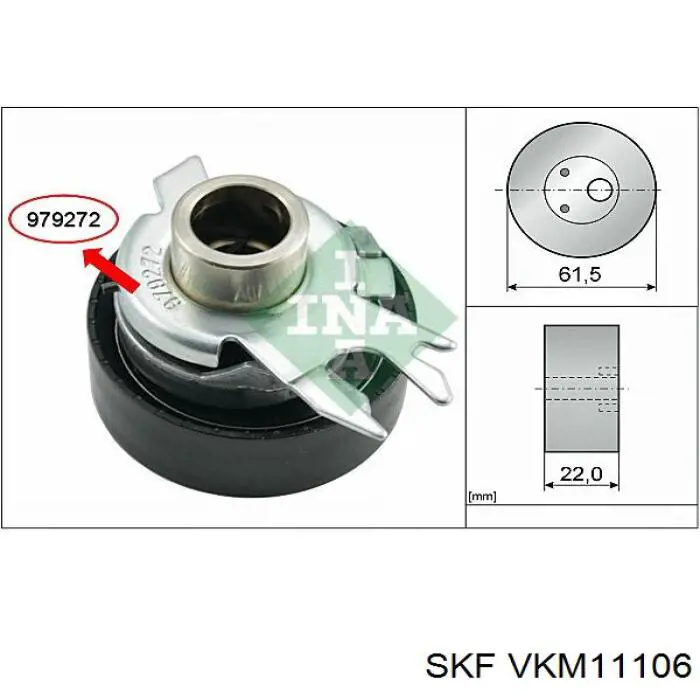 VKM11106 SKF