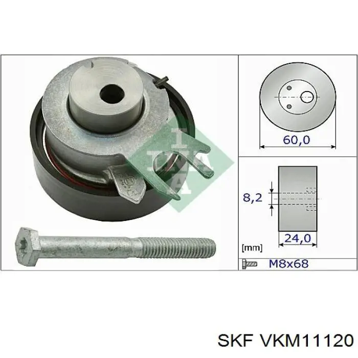 Купить VKM11120 SKF Ролик натяжителя газораспределительного ремня
