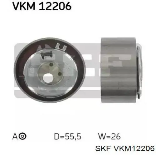 VKM12206 SKF ролик грм