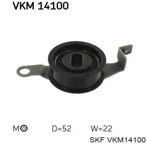 VKM14100 SKF ролик грм