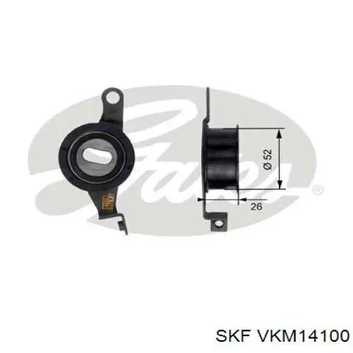 Ролик натягувача ременя ГРМ VKM14100 SKF