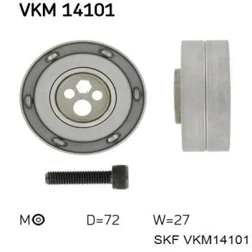 VKM 14101 SKF ролик грм