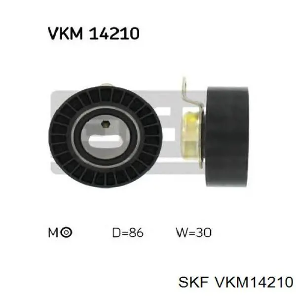 VKM14210 SKF ролик грм