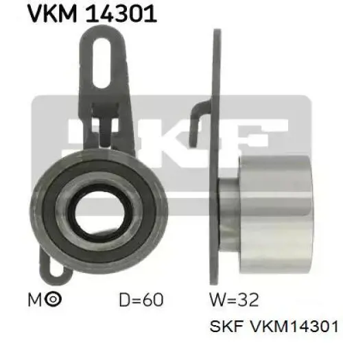 VKM14301 SKF ролик грм