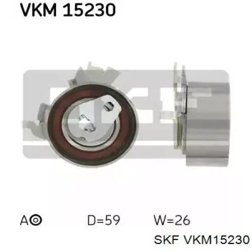 VKM 15230 SKF ролик грм
