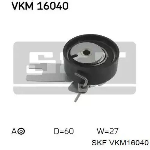 VKM16040 SKF ролик грм