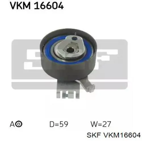 VKM16604 SKF ролик грм