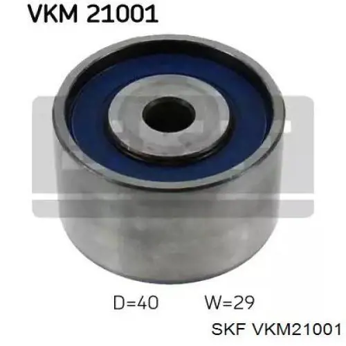 VKM21001 SKF rolo parasita da correia do mecanismo de distribuição de gás