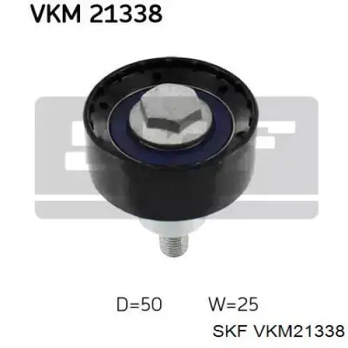 VKM 21338 SKF rolo parasita da correia do mecanismo de distribuição de gás