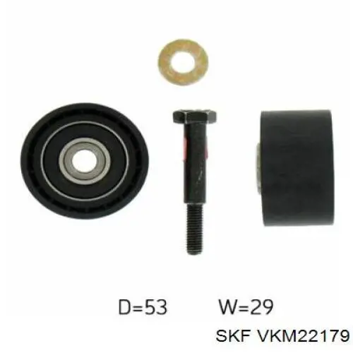 Rodillo intermedio de correa dentada VKM22179 SKF