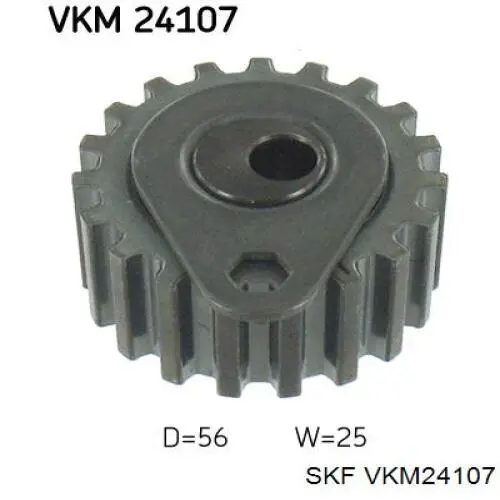 VKM24107 SKF ролик грм