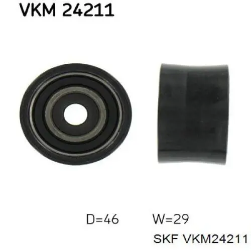 VKM24211 SKF ролик ремня грм паразитный