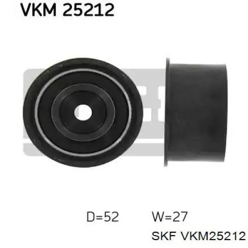 VKM 25212 SKF ролик ремня грм паразитный