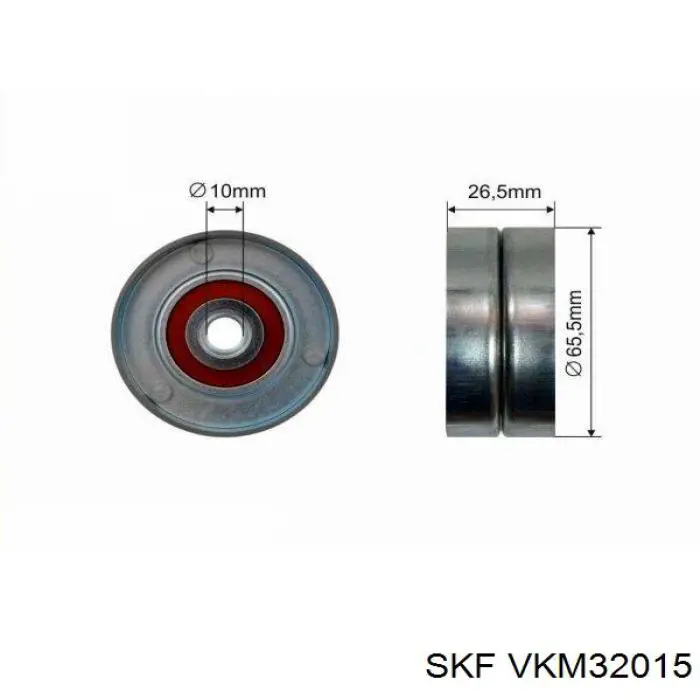 Натяжитель приводного ремня VKM32015 SKF