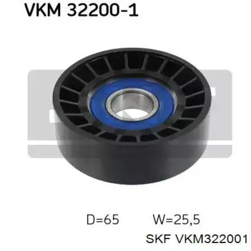 VKM 32200-1 SKF rolo de reguladora de tensão da correia de transmissão