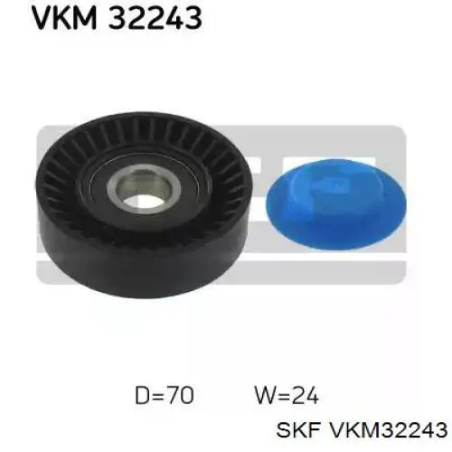 VKM 32243 SKF натяжной ролик