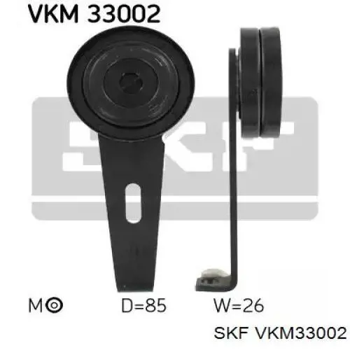 VKM33002 SKF натяжной ролик