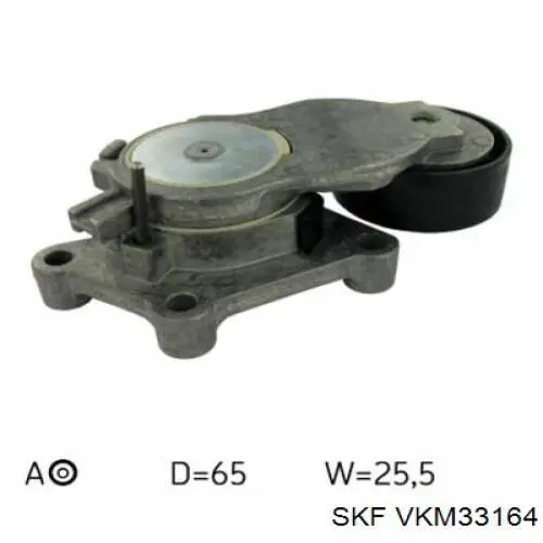 Tensor de correa, correa poli V VKM33164 SKF