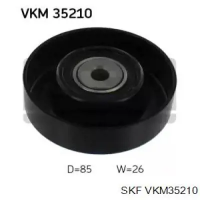 VKM35210 SKF rolo parasita da correia de transmissão