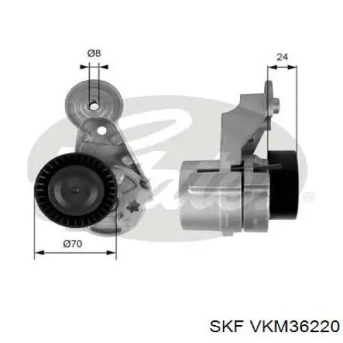 Натяжитель приводного ремня VKM36220 SKF