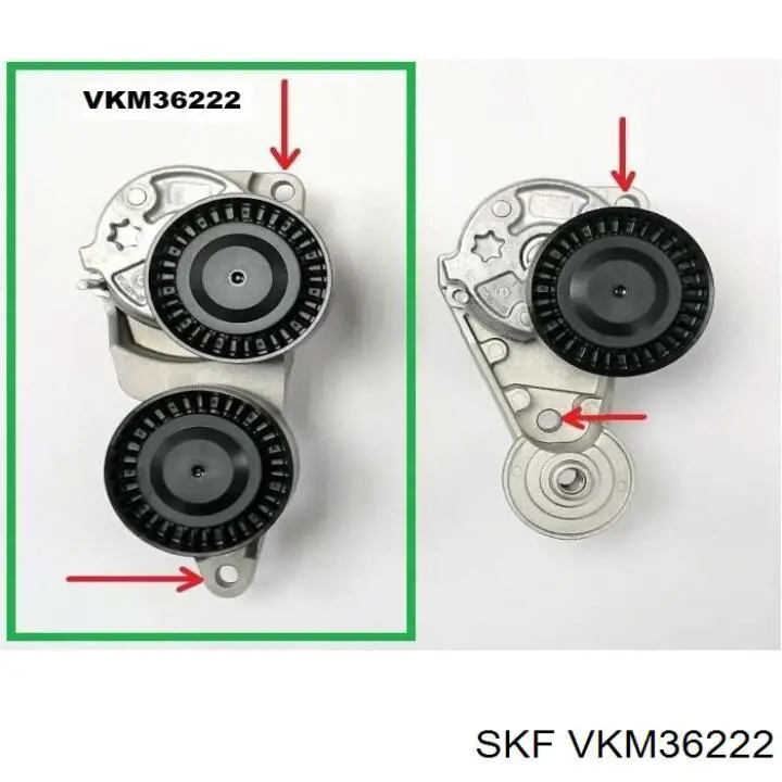 Купить VKM36222 SKF Натяжной ролик