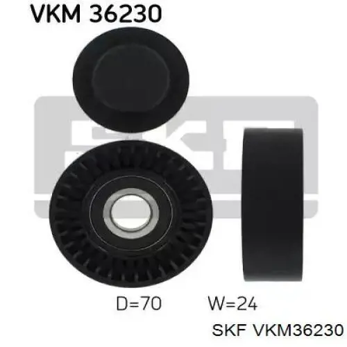 VKM 36230 SKF натяжной ролик