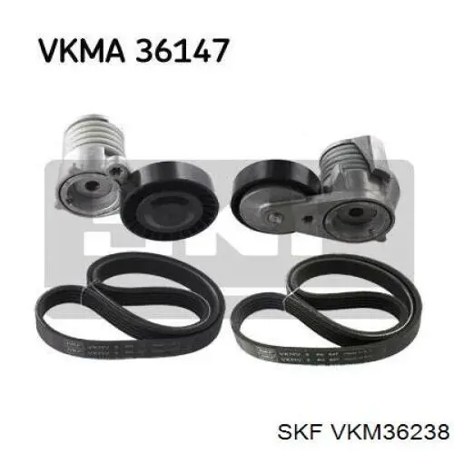 Натяжитель приводного ремня VKM36238 SKF