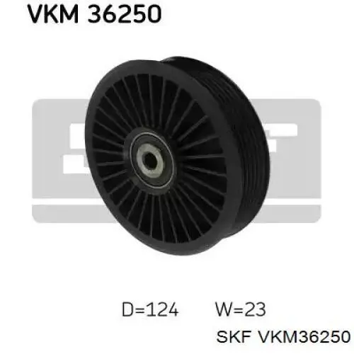 VKM36250 SKF паразитный ролик