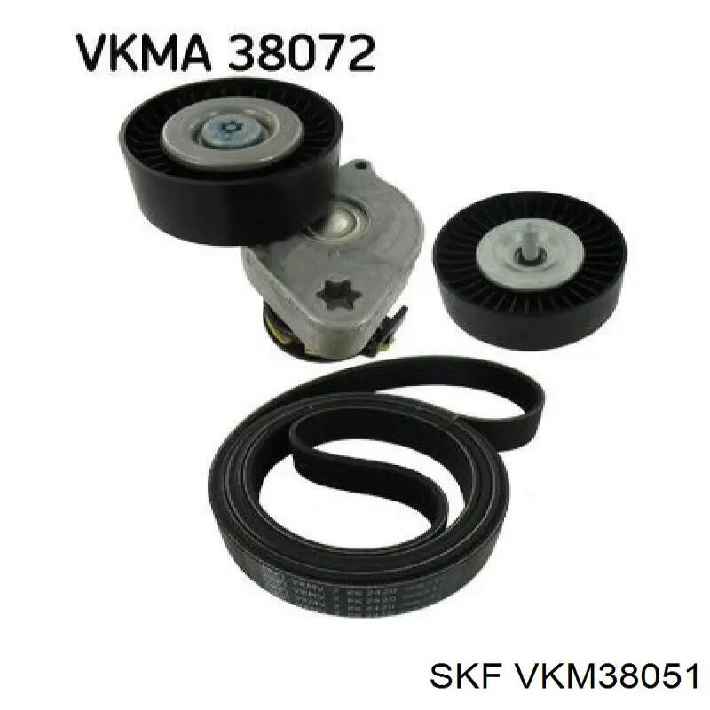Натяжитель приводного ремня VKM38051 SKF
