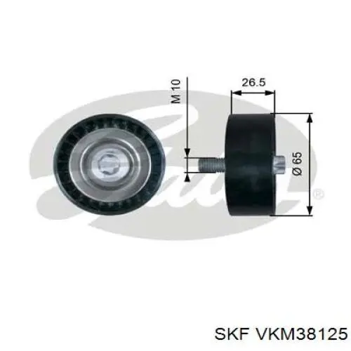 VKM 38125 SKF паразитный ролик