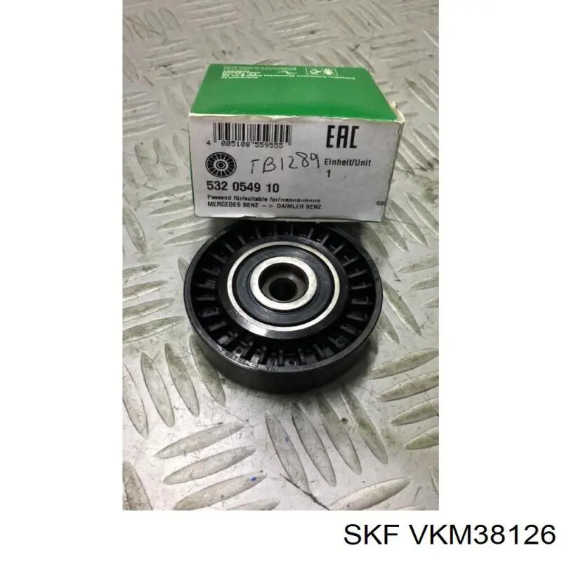 VKM38126 SKF Ролик приводного ремня, паразитный