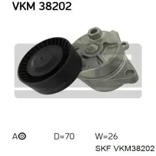 VKM 38202 SKF натяжитель приводного ремня