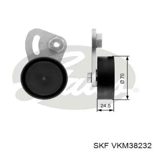 VKM38232 SKF натяжной ролик